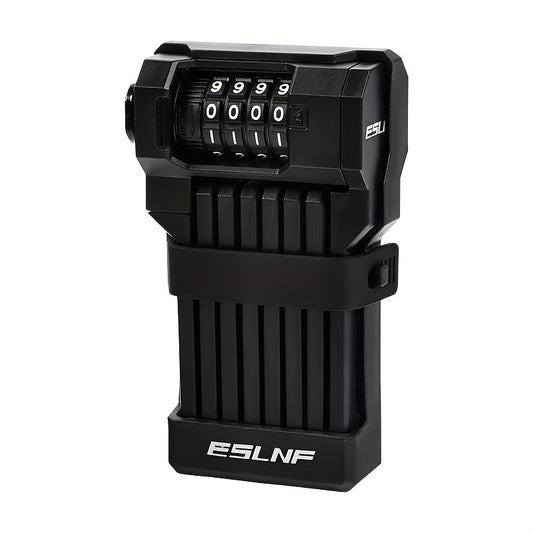 Folding Combination Lock Bike Anti Theft Accessory