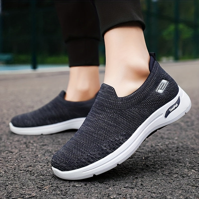 Men's Slip On Casual Shoes Breathable Lightweight Travel Jogging Footwear