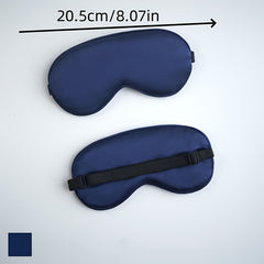 Smooth Soft Blackout Sleep Eye Mask Double sided Comfortable Blindfold