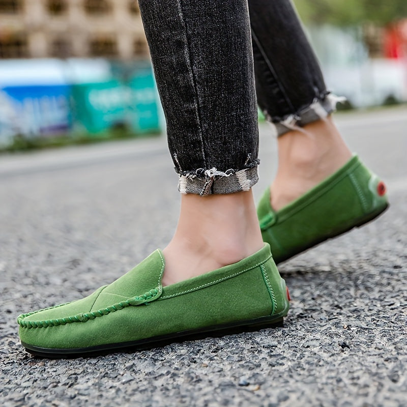 Men's Custom Loafer Shoes Lightweight Non Slip Driving Shoes