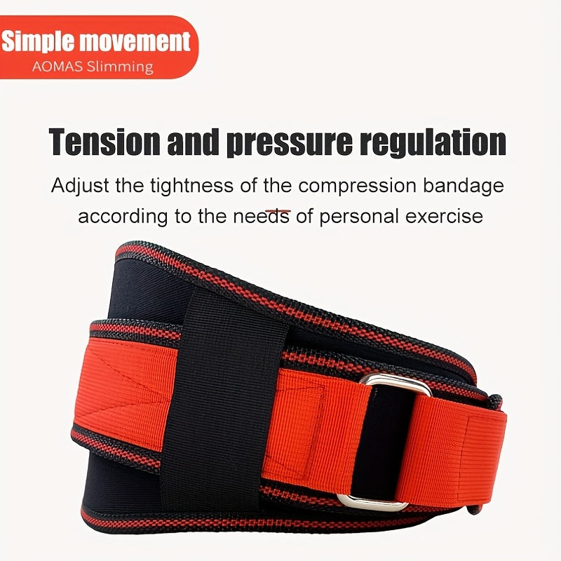 Auto Locking Weight Lifting Belt, Comfortable Lumbar & Back Support