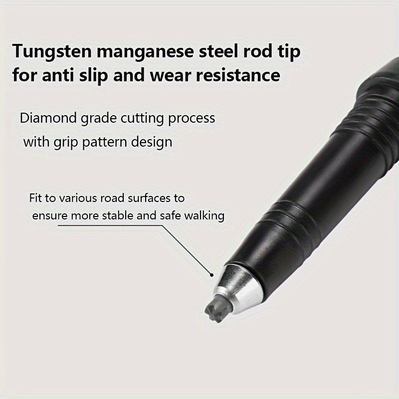 Telescopic Trekking Stick Aluminum Outdoor Hiking Climbing Travel