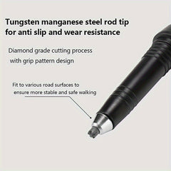 Telescopic Trekking Stick Aluminum Outdoor Hiking Climbing Travel