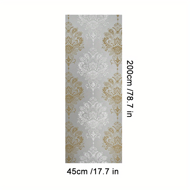 European Style Glass Window Film Blackout Privacy Protection Sticker