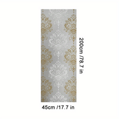European Style Glass Window Film Blackout Privacy Protection Sticker