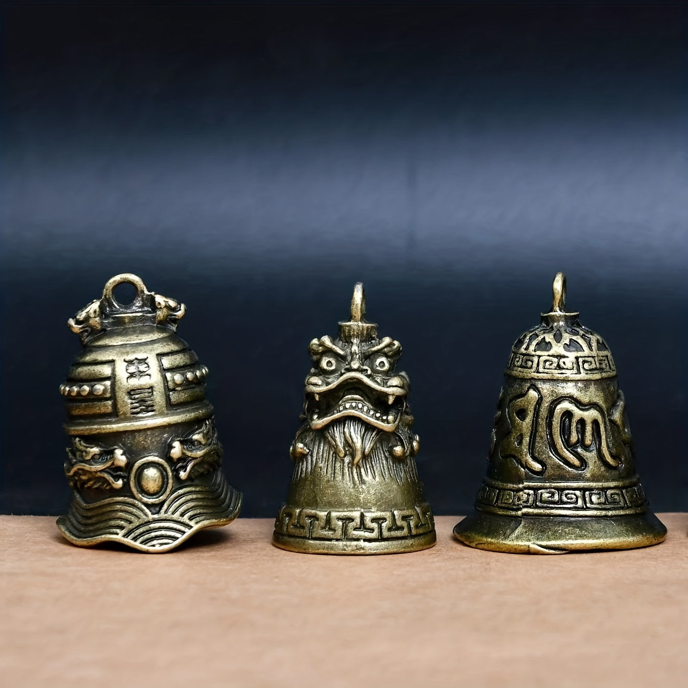 Beast Brass Christmas Clock Keychain Perfect Gift