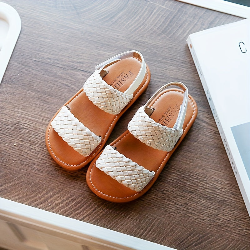 Girls' Open Toe Sandals Lightweight Summer Beach Shoes