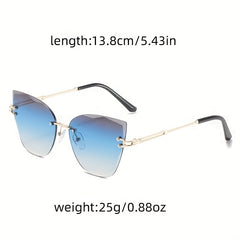 Cat Eye Gradient Lens Sunglasses UV400