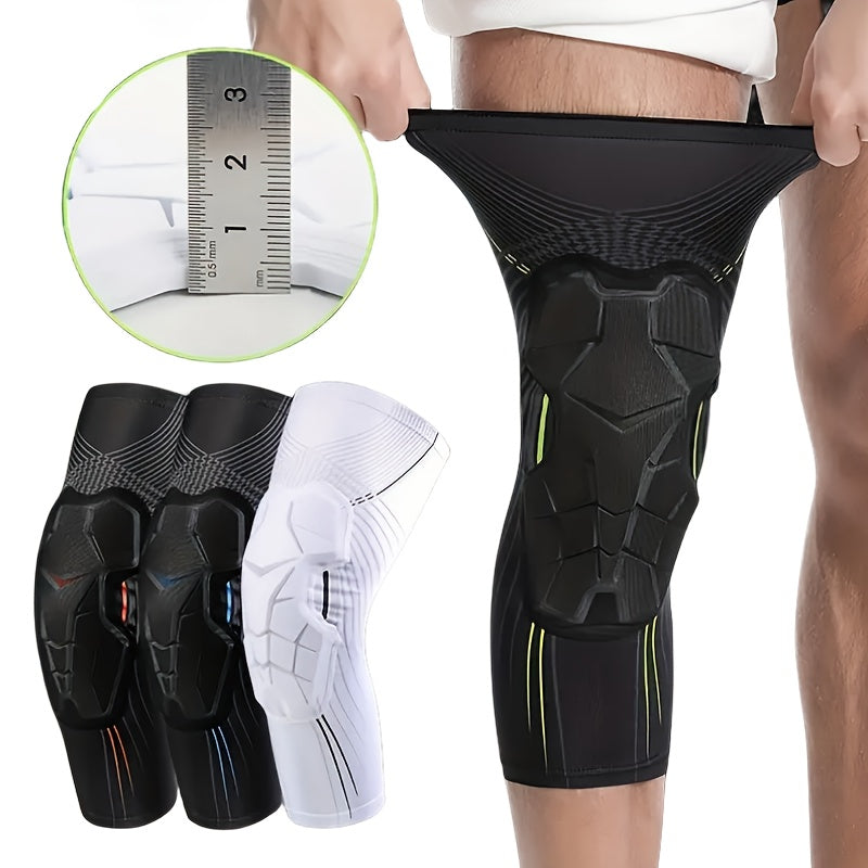 1pc Knee Pads Shin Guards Sleeves Comfortable Breathable And Sweat wicking