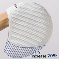 Waterproof Silicone Swimming Cap for Short and Long Hair
