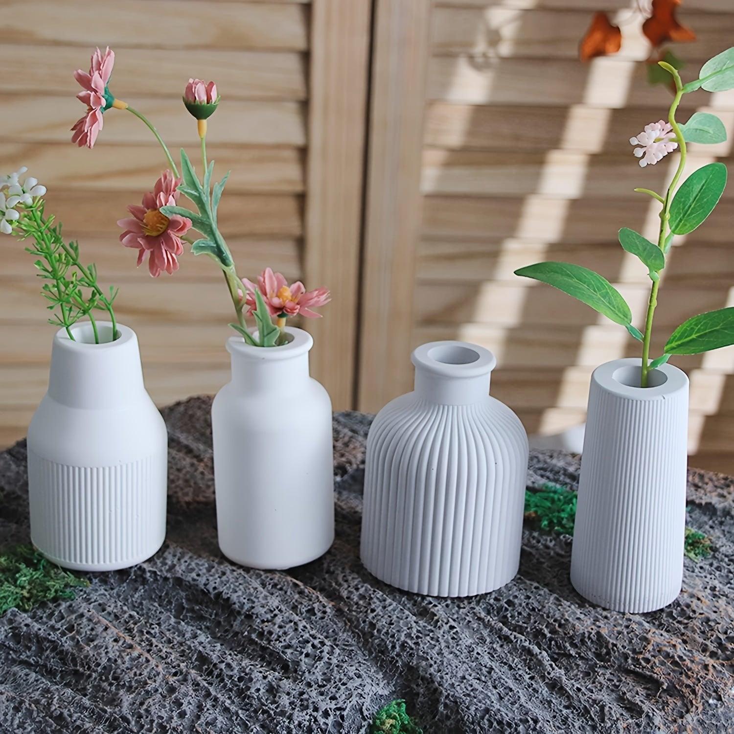 Silicone Mold For Vase Decoration DIY Gypsum Vase Creative