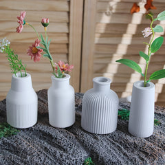 Silicone Mold For Vase Decoration DIY Gypsum Vase Creative