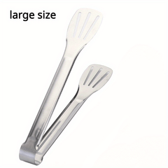 Stainless Steel Food Tongs for BBQ Steak Outdoor Buffet