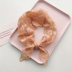 Fashionable Lace Triangle Scarf Hollow Out Thin Neck Scarf