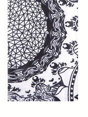 Tribal Pattern Printed Leggings for Women