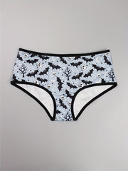 3 Pack Plus Size Sexy Panties Set Women's Plus Skull & Eye Sun Print