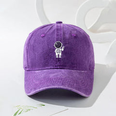 Astronaut Baseball Cap Solid Sun Visor Hat Unisex Sports Hats For Men and Women