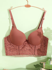 Lace Push Up Bra Comfortable & Stylish Bow Tie Women's Lingerie