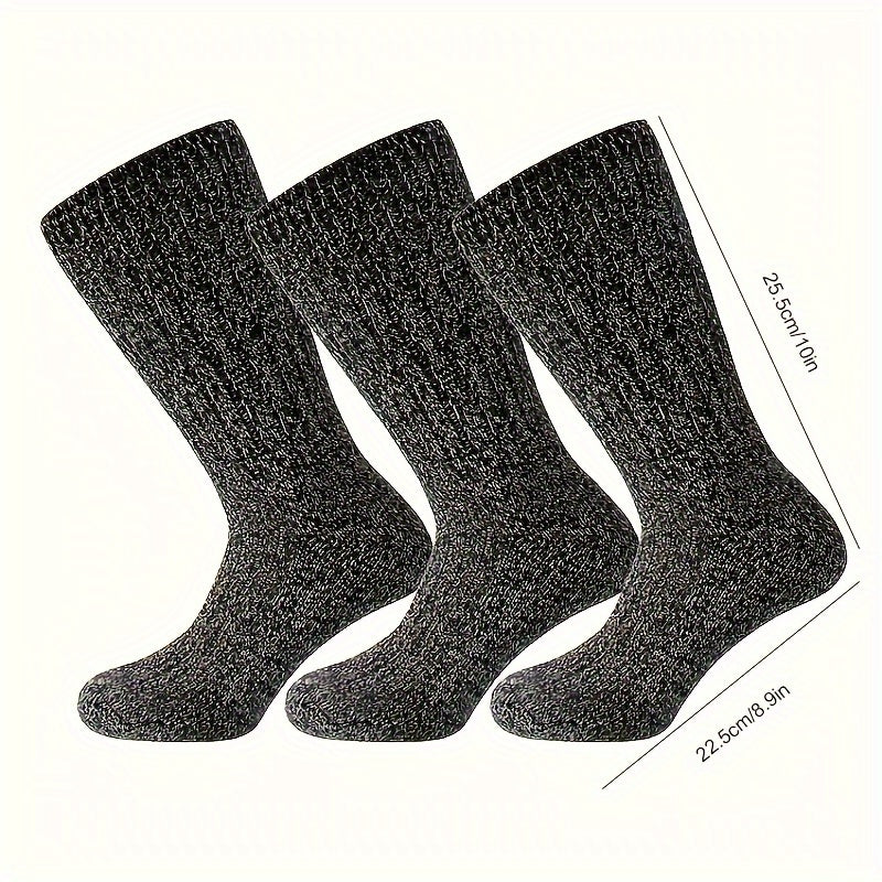 Men's Athletic Wool Socks Running Outdoor Sports Shock Absorbing