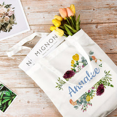 Sublimation Blank Canvas Tote Bags for DIY Projects