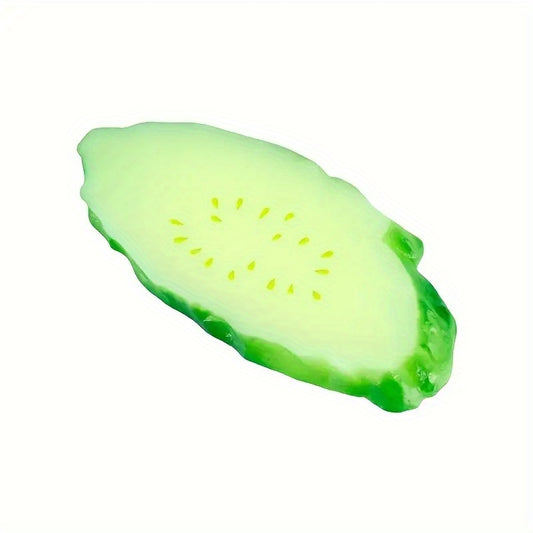 Halloween Christmas Gift Simulated Cucumber Slices Vegetables Fruits