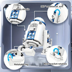 Building Blocks Set R2 Robot Toy Gift for Adults Thanksgiving Christmas Gift