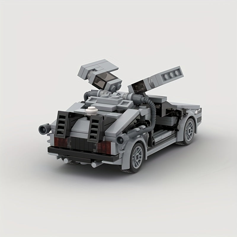 Back to the Future Delorean Time Machine Model Building Blocks Set