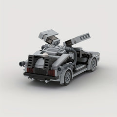 Back to the Future Delorean Time Machine Model Building Blocks Set