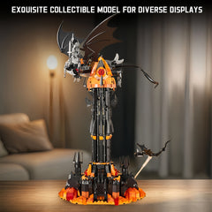 1002 pcs Tower Building Blocks Set Movie Fans Collectible Home Decor Gift
