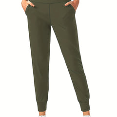 High Waist Women's Workout Joggers With Pocket