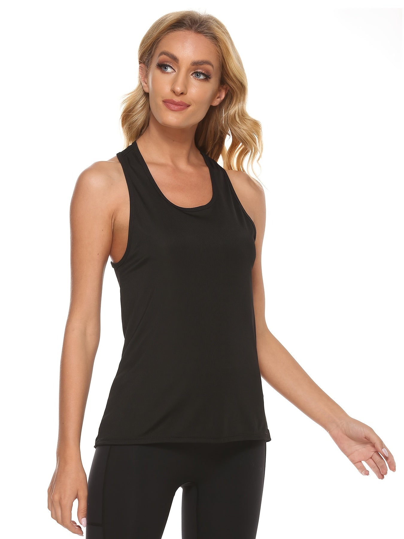 Stretchy Racer Back Workout Tank Top