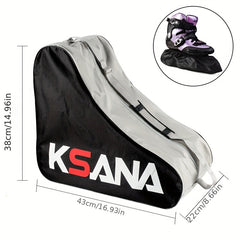 Skate Shoes Storage Bag Double Row Ice Skates Storage Bag