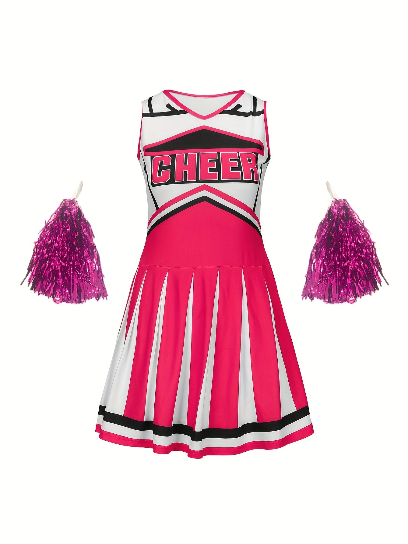 Children's Cheerleading Set Party Costume Cheers Girls