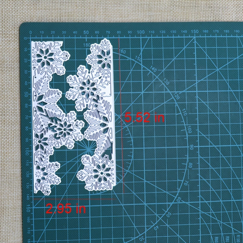 Snowflake Metal Cutting Die for DIY Holiday Crafts
