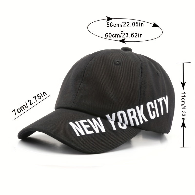 Letter Embroidery Sun Protection Baseball Cap