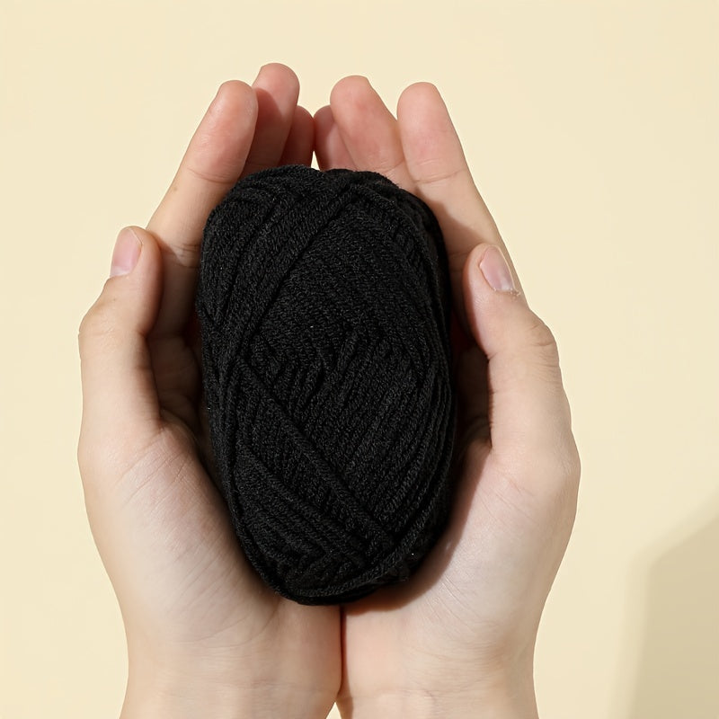 Combed Milk Cotton 4 Strands Medium Thick DIY Doll Wool