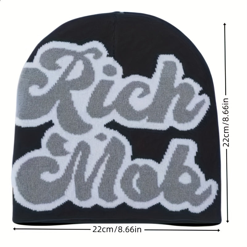 Y2K Knitted Hat Warm Coldproof Beanie Hat