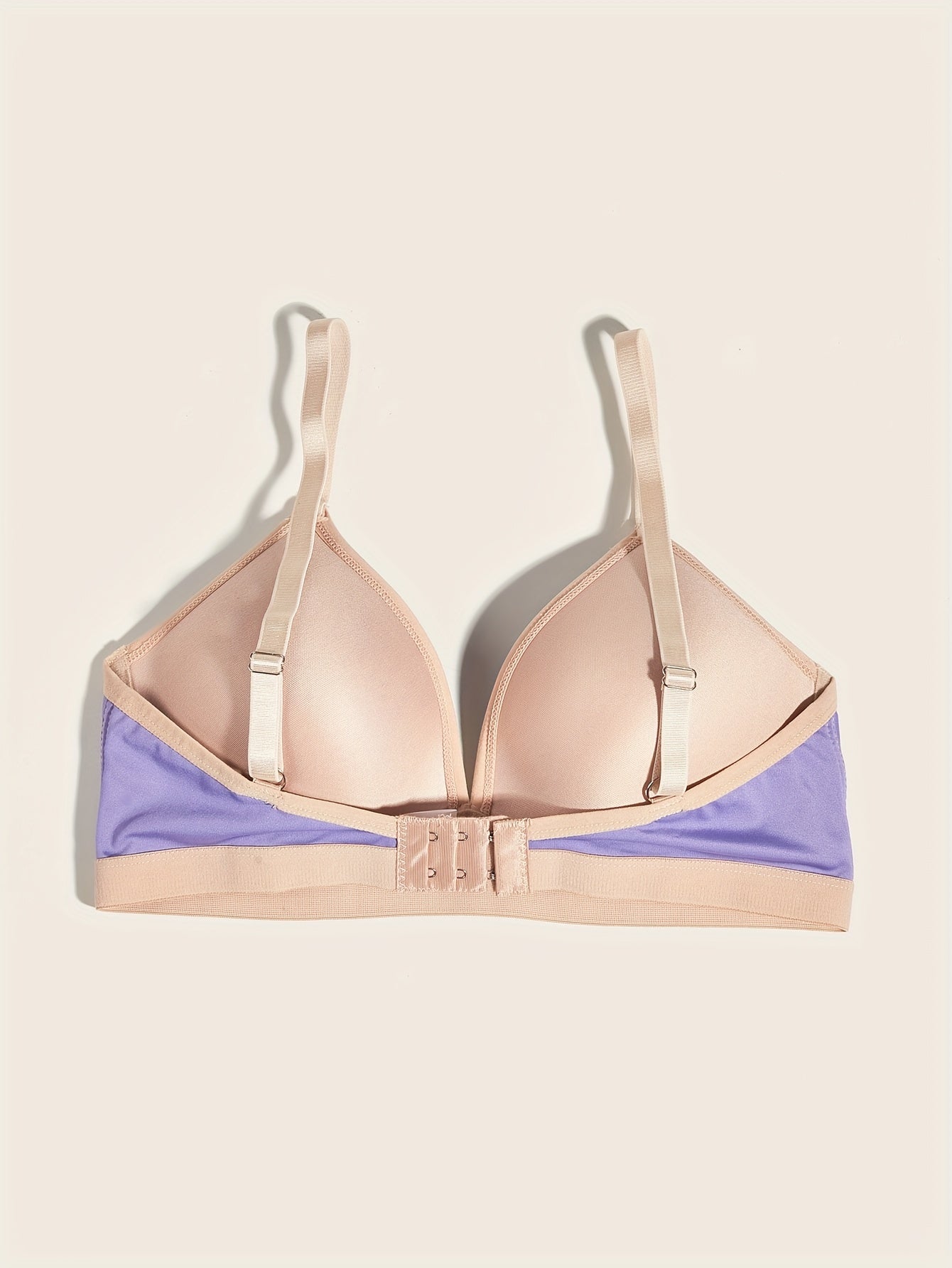 2pcs T Shirt Push Up Bras Comfy & Breathable Anti sagging Bra Women's Lingerie