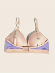 2pcs T Shirt Push Up Bras Comfy & Breathable Anti sagging Bra Women's Lingerie