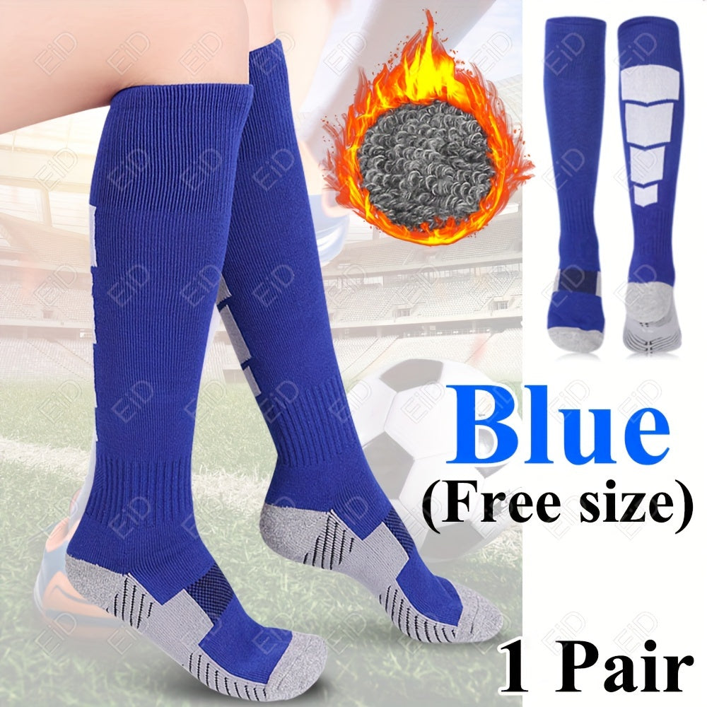 Men's Knee High Sport Socks Breathable Athletic Socks
