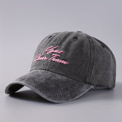 Unisex Vintage Cotton Baseball Cap Sunshade Breathable Adjustable Casual