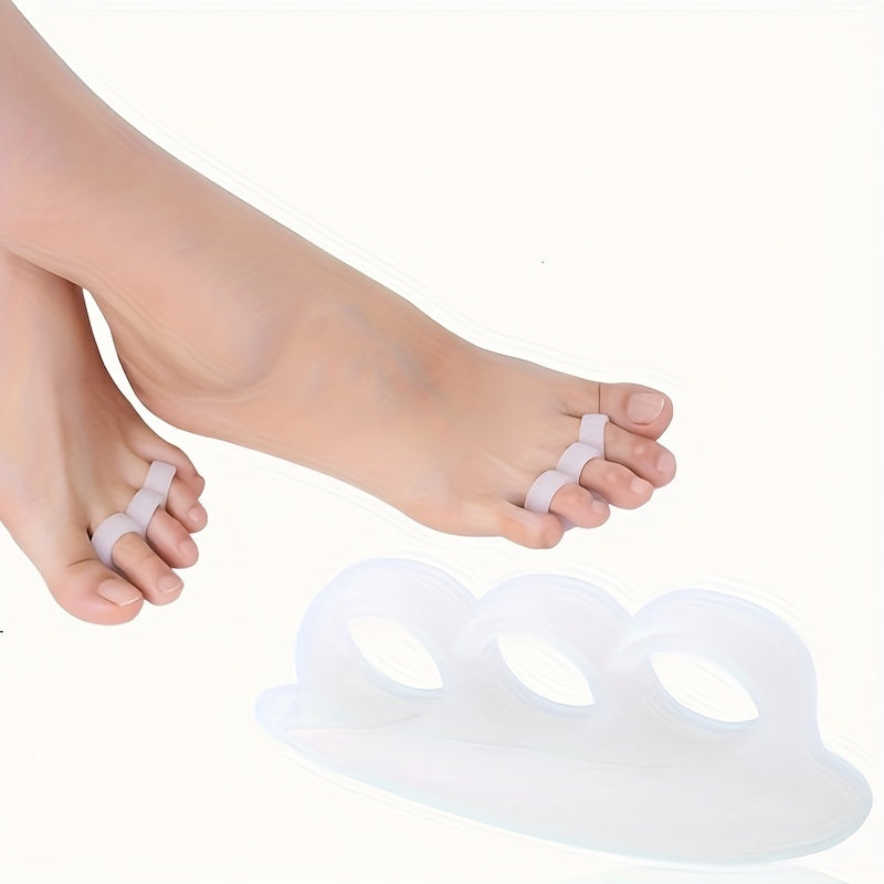 Silicone Toe Separator for Valgus Toe Correction - Anti Wear & Breathable