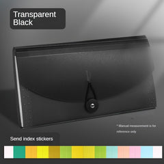 13 Grid Mini Bill Bag Invoice Storage A5A6 Clip