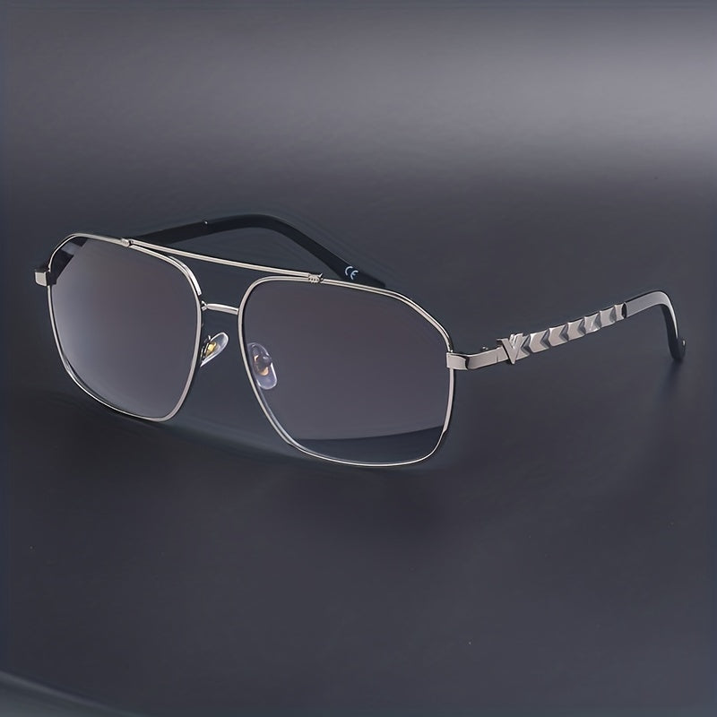 Retro Square Frame Sunscreen Sunglasses For Men and Women