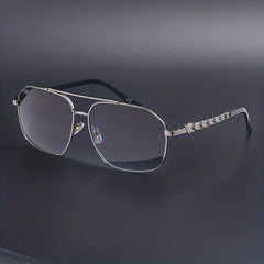 Retro Square Frame Sunscreen Sunglasses For Men and Women