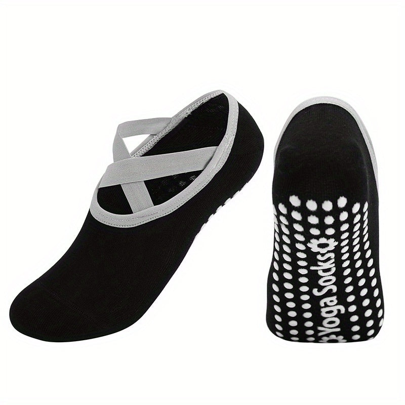 Women's Anti Slip Yoga Socks for Fitness Dancing Pilates