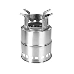 Portable Folding Wood Stove for Camping Stainless Steel Burner