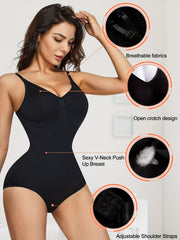 Soft Cami Tight Bodysuit Sleeveless Shapewear Bodycon Women's Lingerie