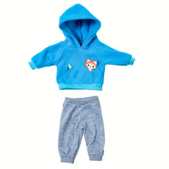 Pink Little Fox Doll Clothes for Realistic Reborn Baby Outfit Set