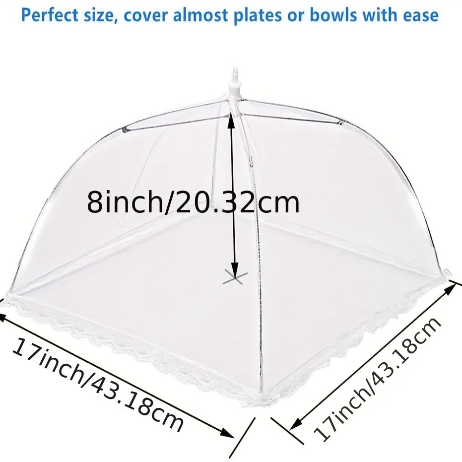 Collapsible Mesh Food Covers Outdoor Food Cover For Picnics BBQ Camping Travel